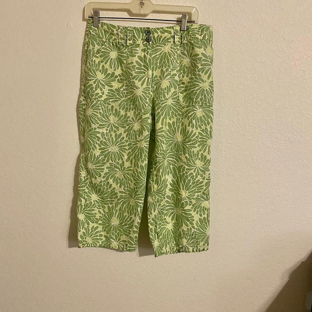Sigrid Olsen Capri pants, size 10